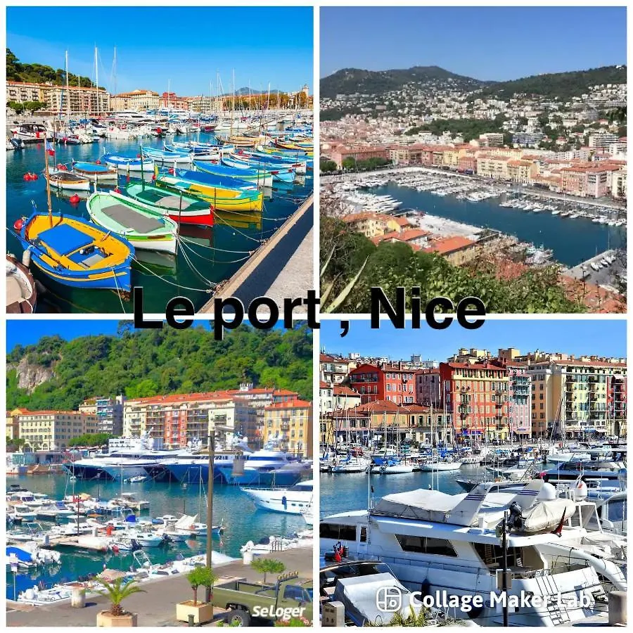 Appartement Studio Nice Centre garibaldi port plage